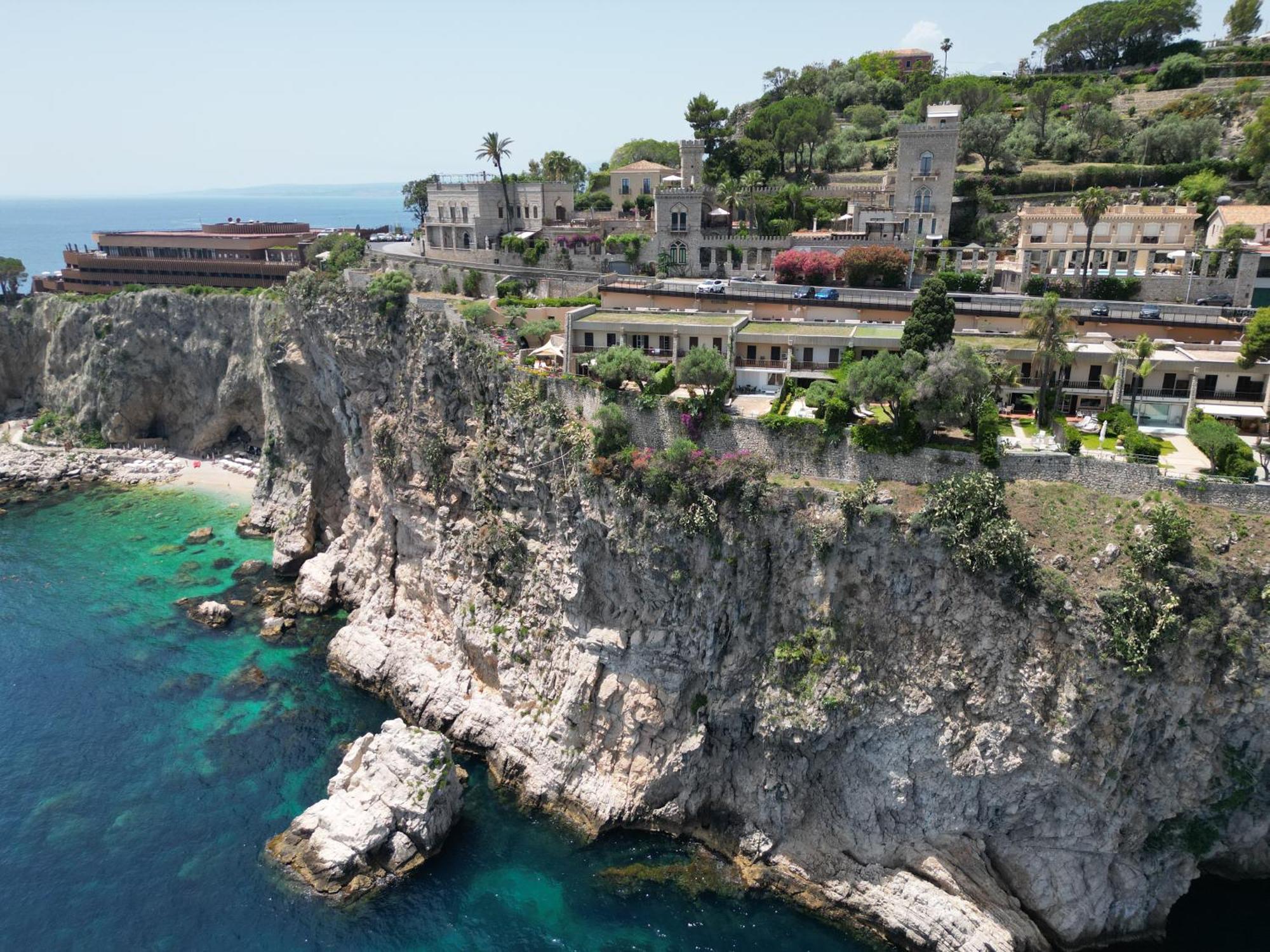 Villa Infinity Vista Mare E Relax Таормина Екстериор снимка