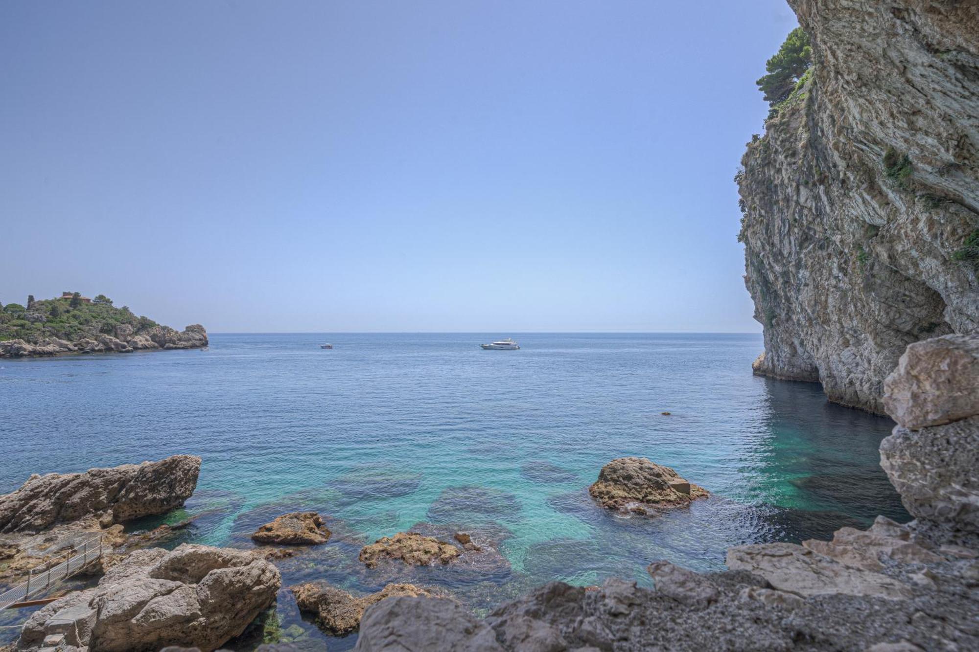 Villa Infinity Vista Mare E Relax Таормина Екстериор снимка
